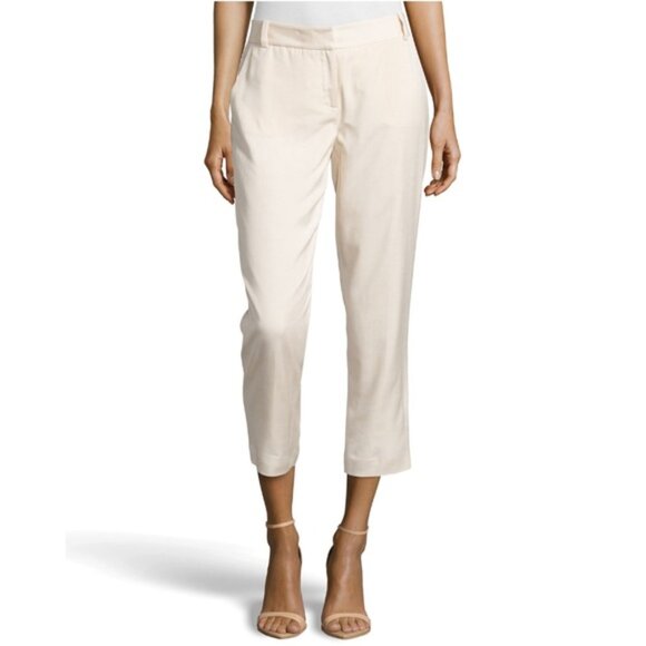 NWT Diane Von Furstenberg Georginne Capri Pants - Size 6 - Picture 1 of 8